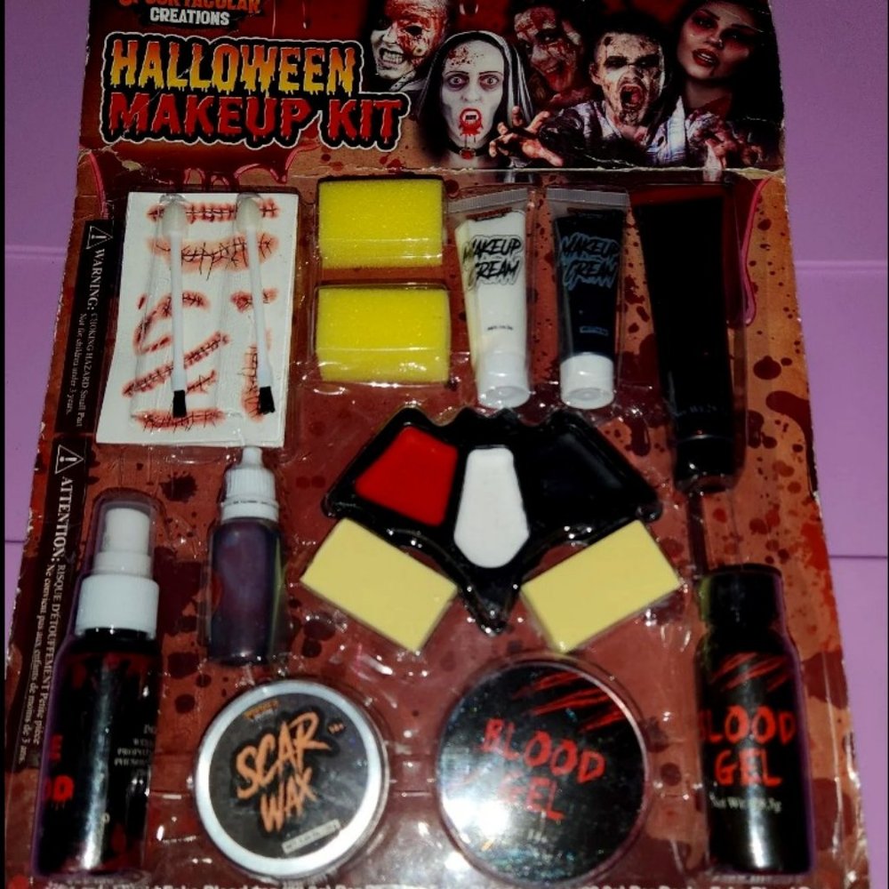 Halloween Full Makeup Kit - Never Opened